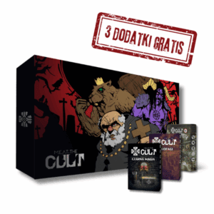 Gra karciana M.E.A.T. The Cult 3 dodatki gratis