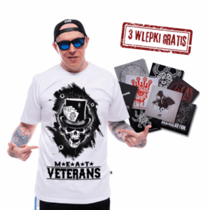 t-shirt M.E.A.T. Veterans 3 wlepki gratis
