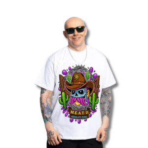 t-shirt męski biały FPS