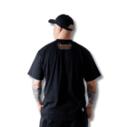 t-shirt męski czarny Słoń FPS