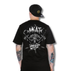 t-shirt męski M.E.A.T. Absolute Zero tył