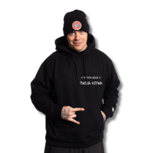 Personalizowana bluza męska Trippin Bear z własną ksywą